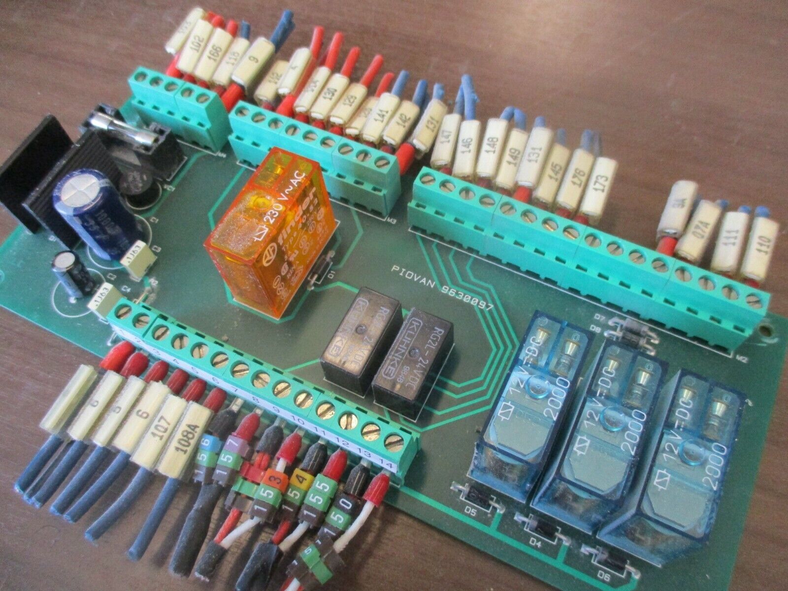 Piovan 9830097 Control Board P00270 0030 V Used
