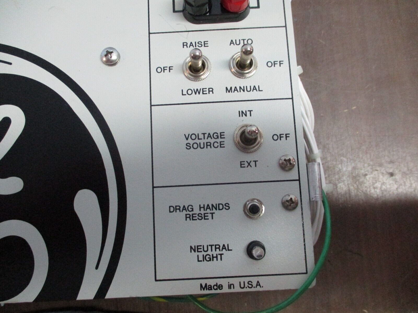 GE GE-2011 Voltage Regulator Control GE-2011C-6SL S/W: D-0146V08.02.03 Used