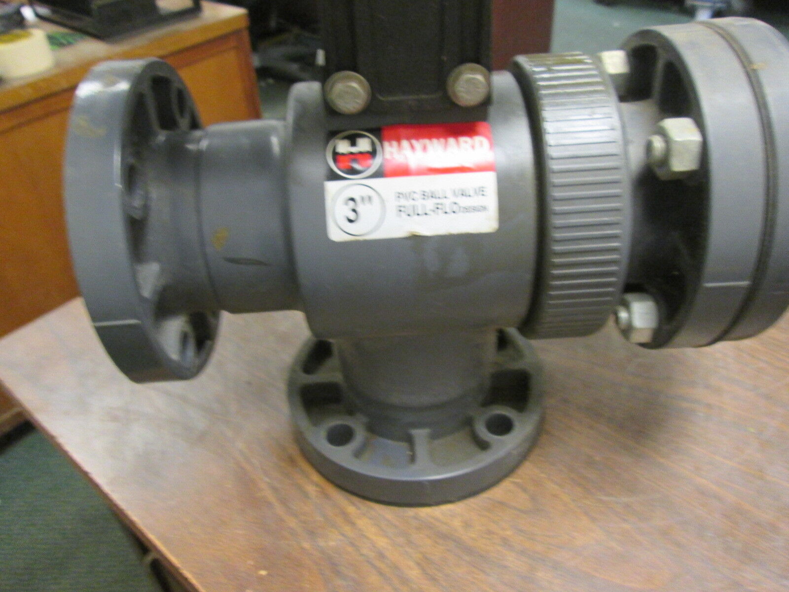 Hayward Actuating Ball Valve EVS3 X2 PVC Body Cycle Time: 10sec/90° 115V 0.6A