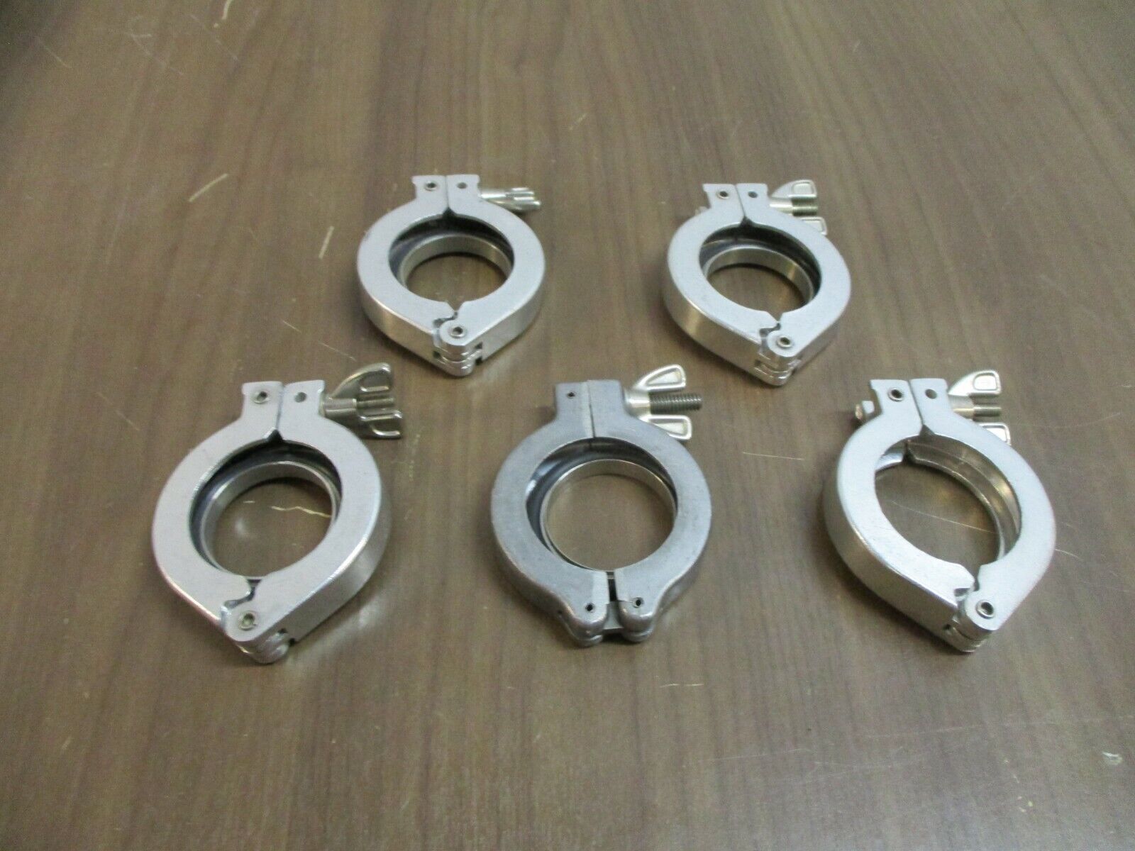 Misc. Brand Stainless Steel Ring Clamp 2" *Lot of 5* Used