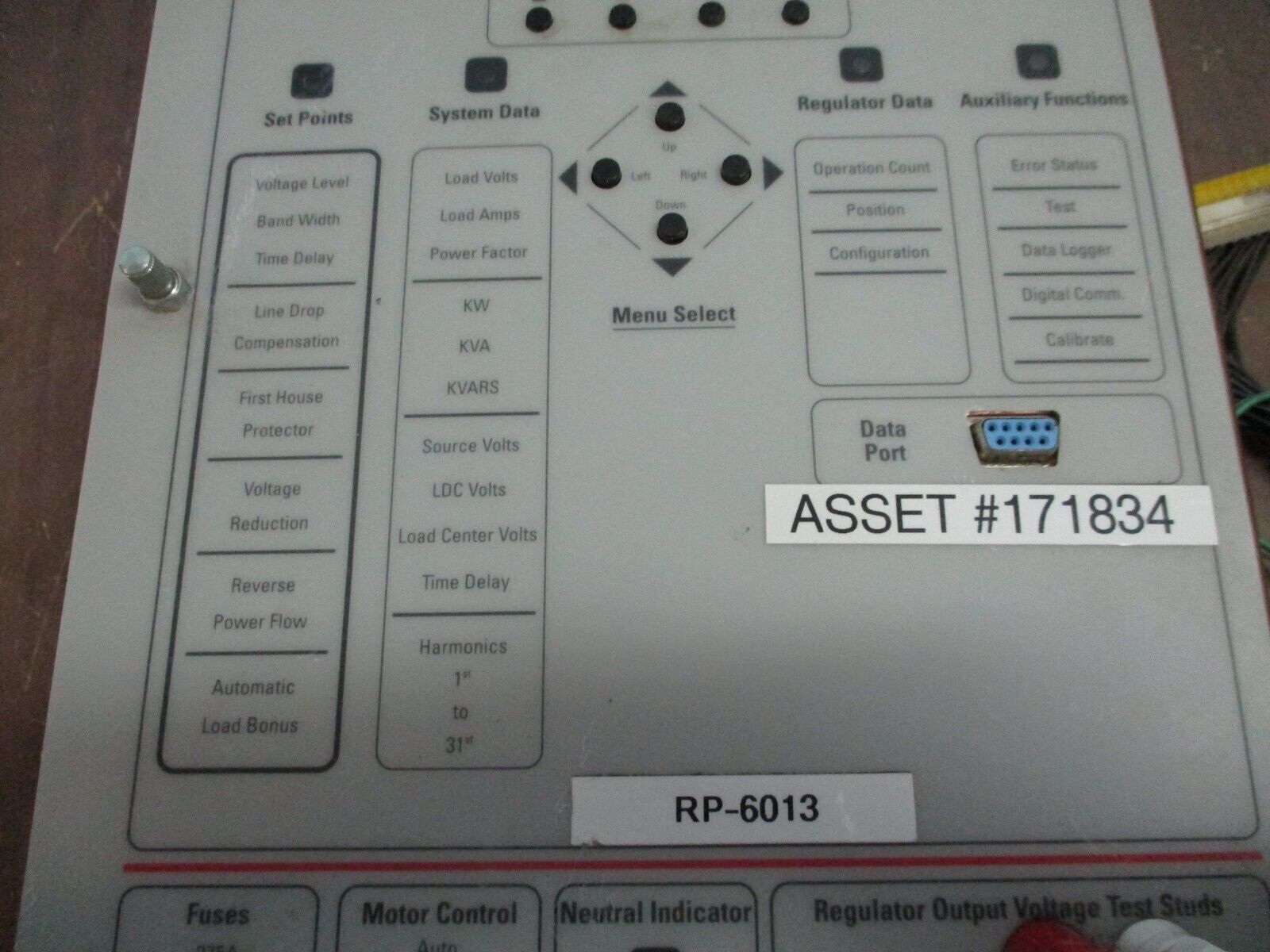 GE Step Voltage Regulator SM-3 F/W: P3.00 Used