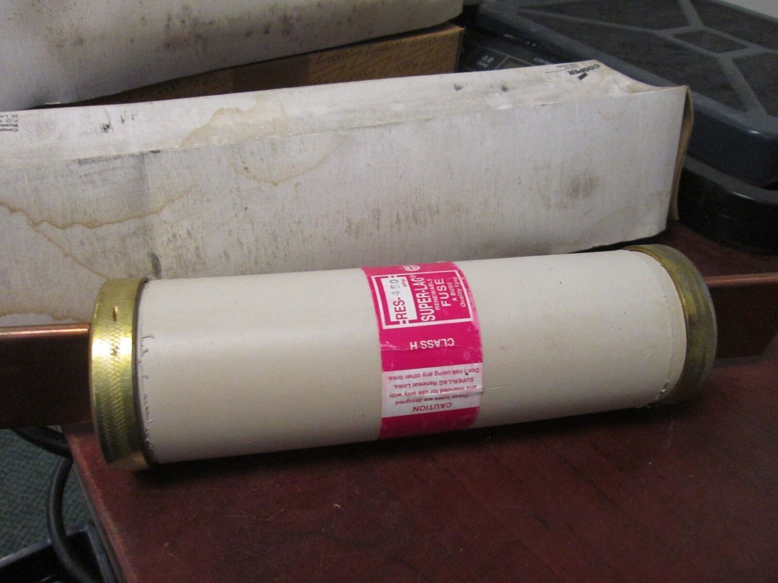 Buss Renewable Fuse RES-450 600V 450A New Surplus
