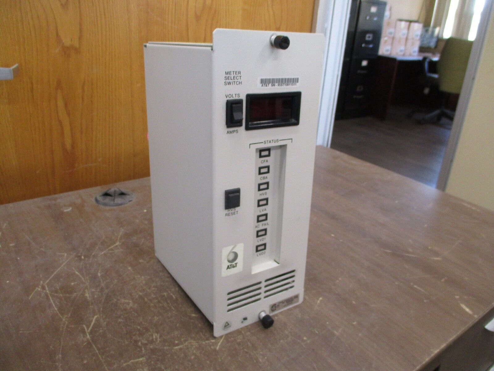 Reliance Lorian Controller Meter Panel 427215500 240VAC 5mA 60VDC 160mA Used