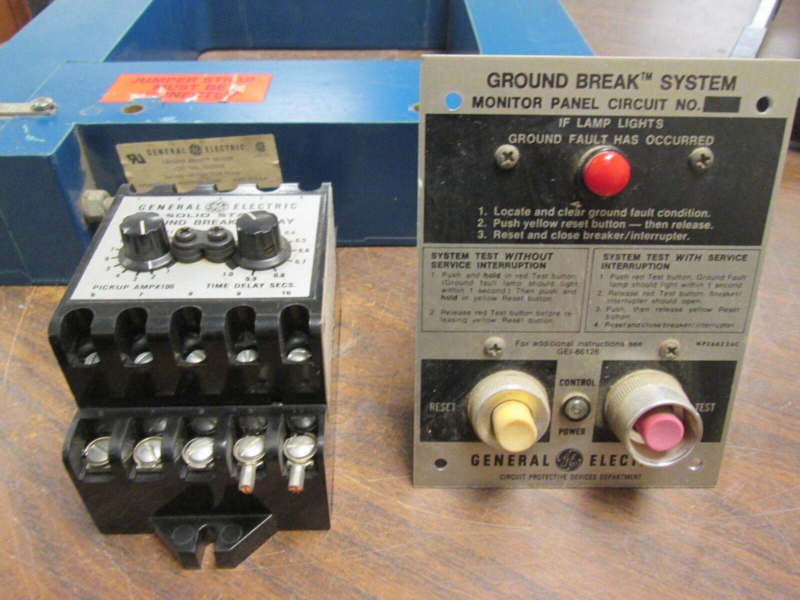 GE Ground Break System TGS0808/TGSR12/TGSMP Used