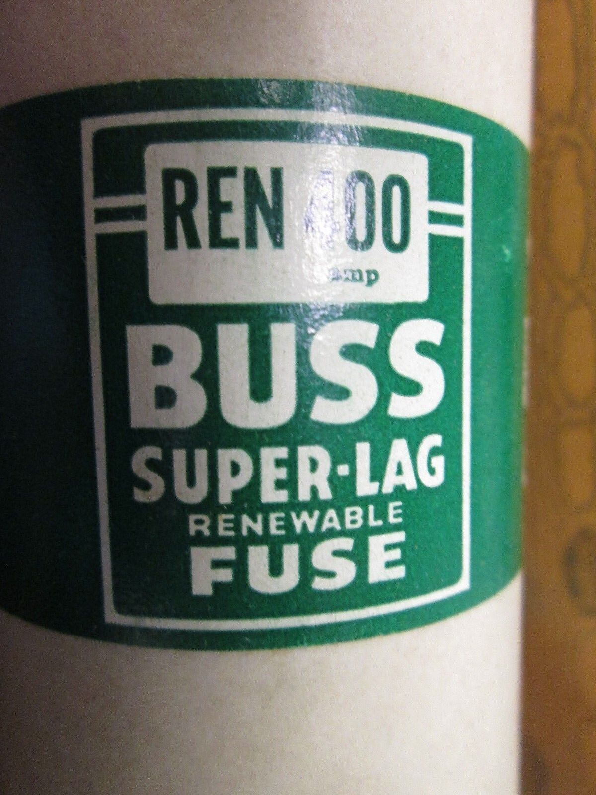 Buss Renewable Fuse REN 400 250V 400A New Surplus