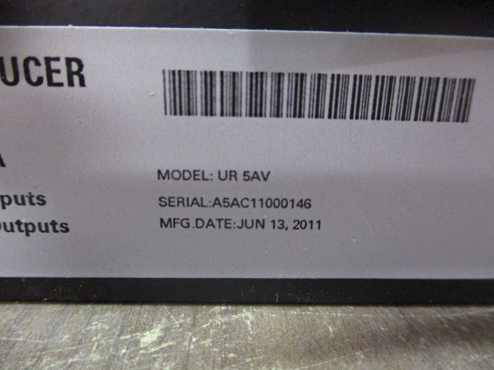 GE Multilin Transudcer Module UR 5AV 4dcmA Inputs 4dcmA Outputs Used