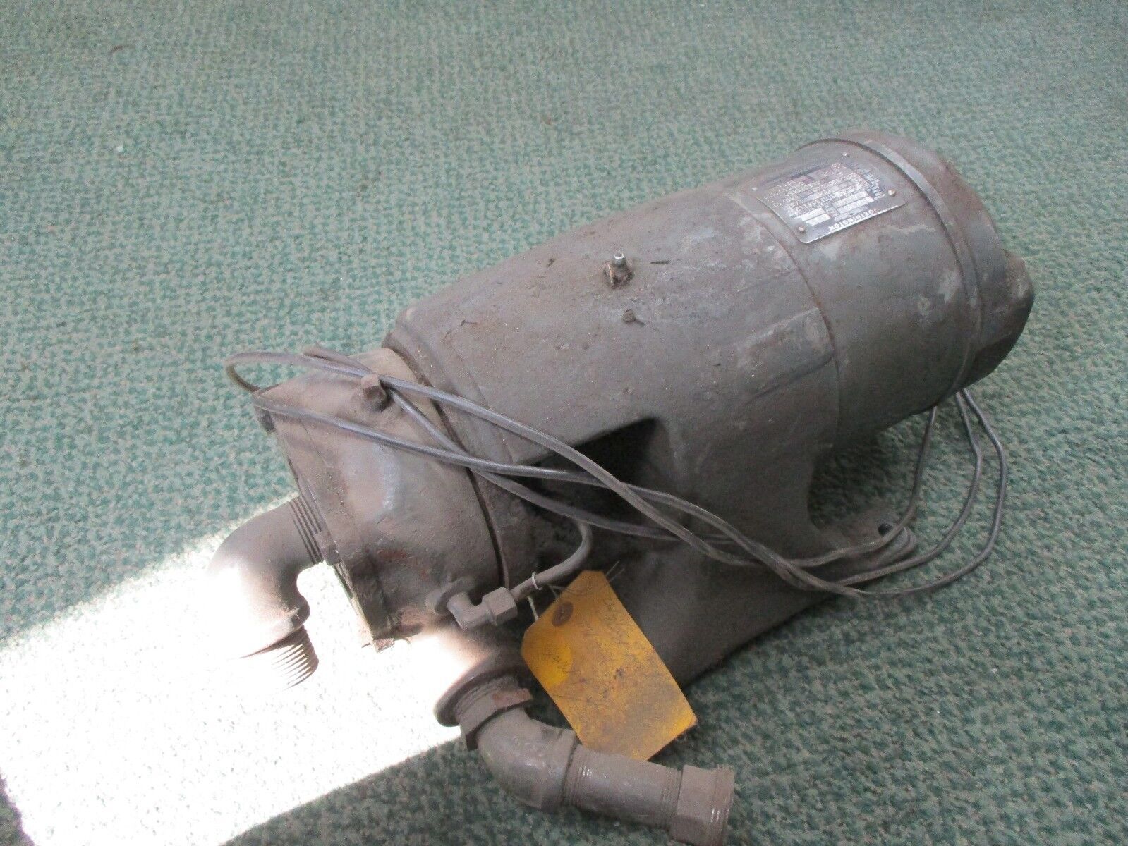 Master Electric Worthington Pump 1DN2-266119 Imp Dia:3.5 1/3HP 208-230/440V Used