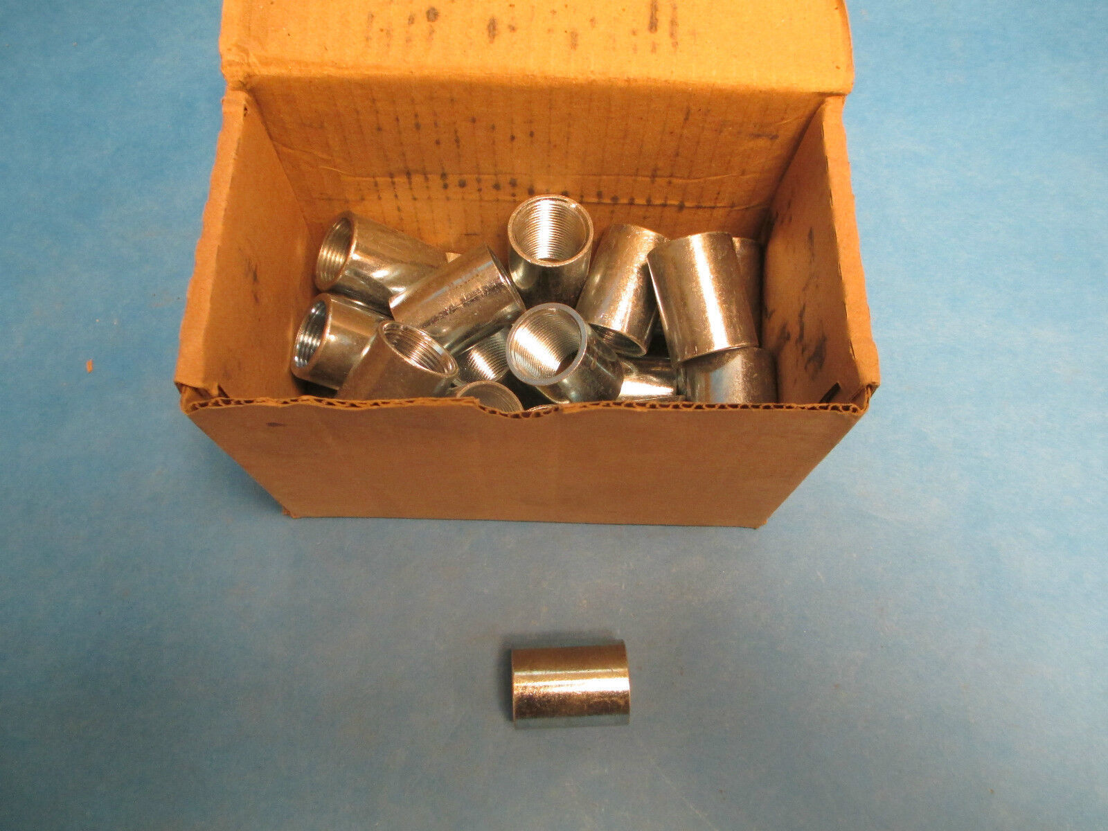 EC 3/4" Steel Conduit Coupling, Lot of 24! New Surplus!