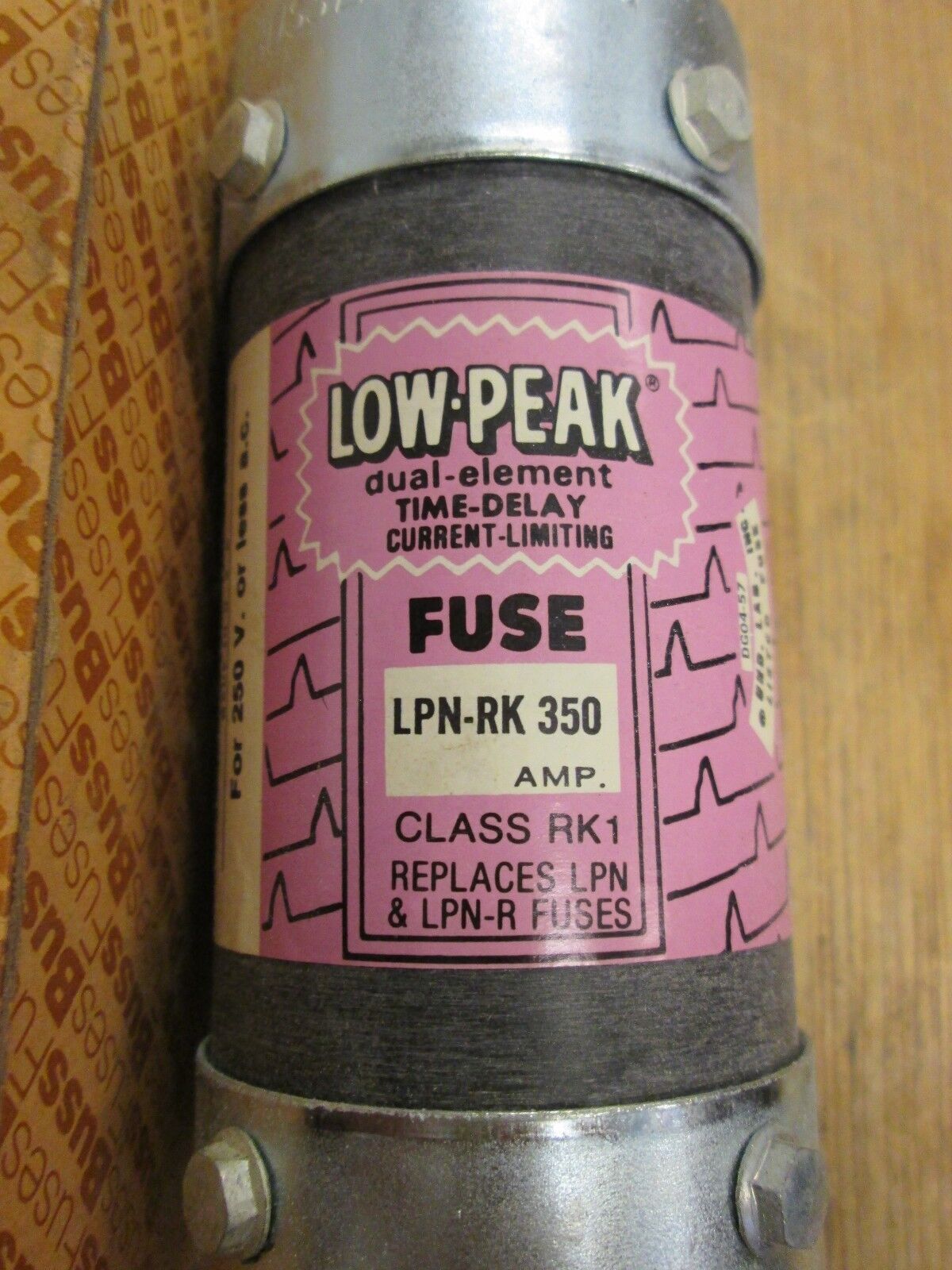 Bussmann Dual-Element Fuse LPN-RK 350 250V 350A New Surplus
