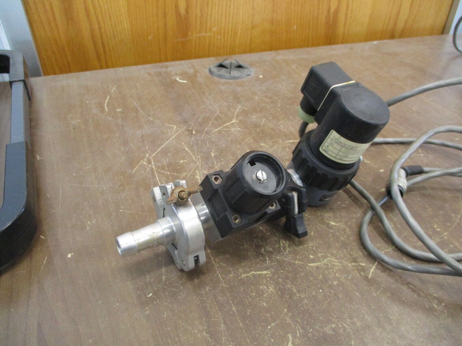 Fischer Solenoid w/ Throttle Valve 0140-0130-00 MV10 24VDC Used