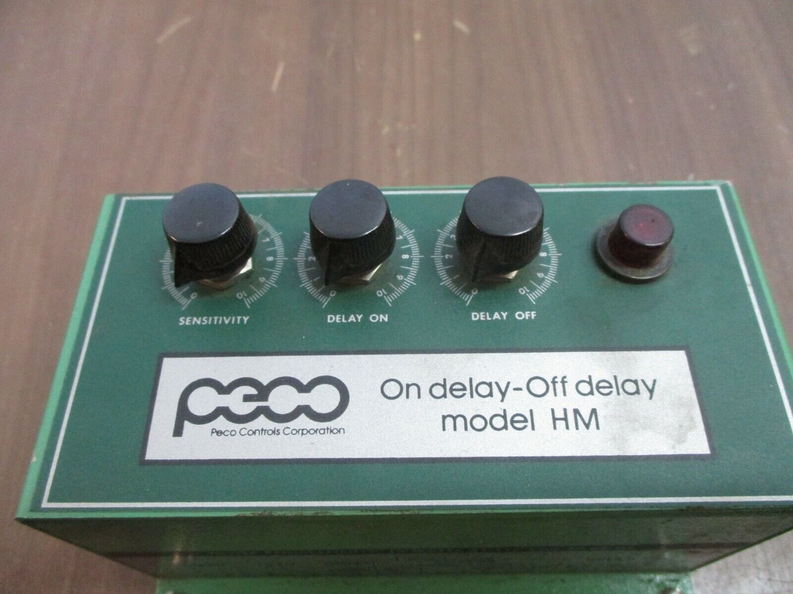 Peco HM ON/OFF Delay Module C3005 Used