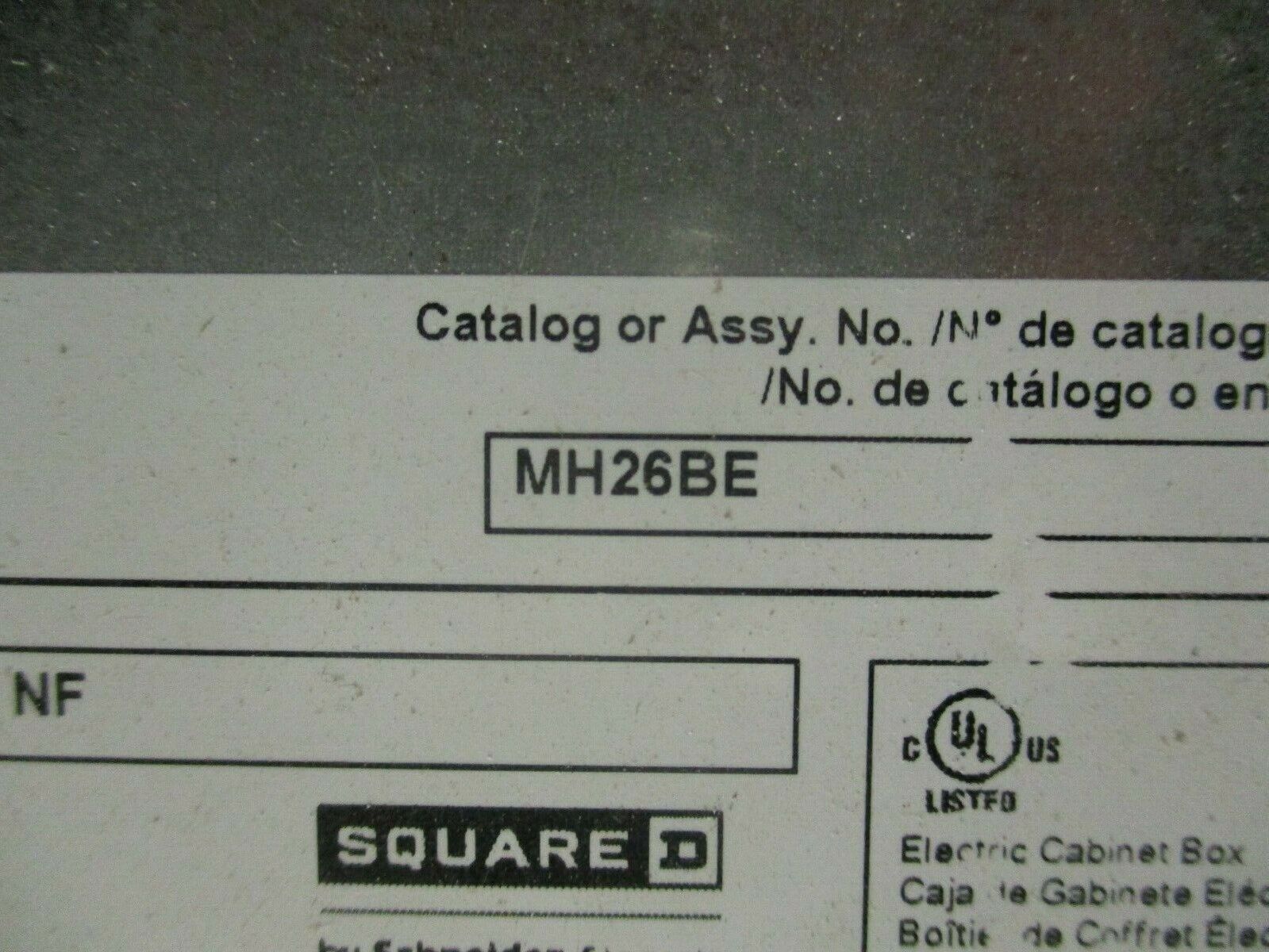 Square D Breaker Panel Interior w/Cover & Box NQ29429265250120001/NC26SHR/MH26BE