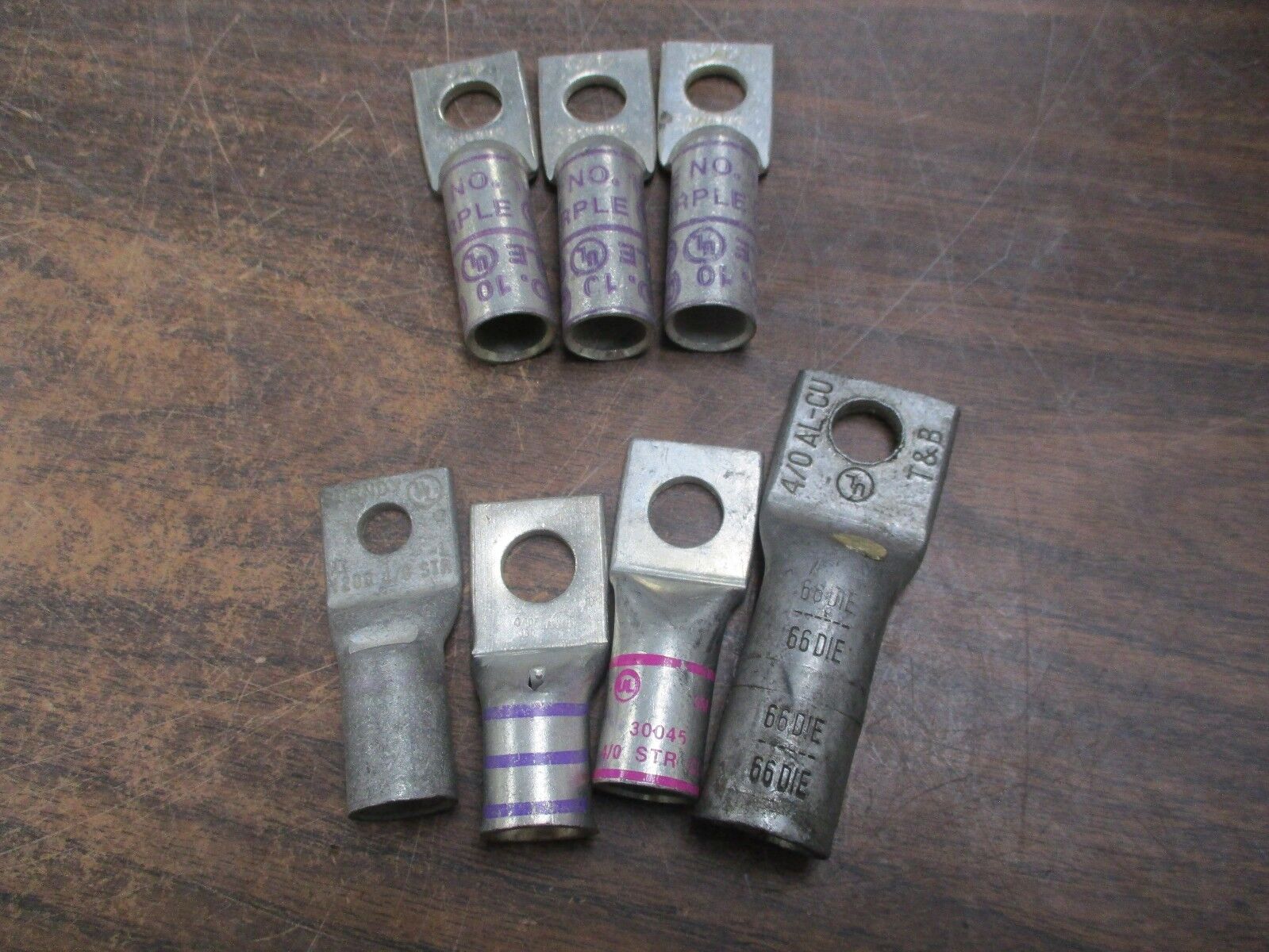 Misc Brands Crimp Lug 4/0 *Lot of 7* New Surplus