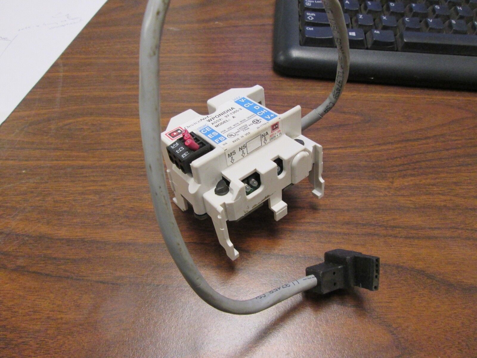 Cuttler-Hammer Device Net WPONIDNA Assy:97-1365-3 Model:A