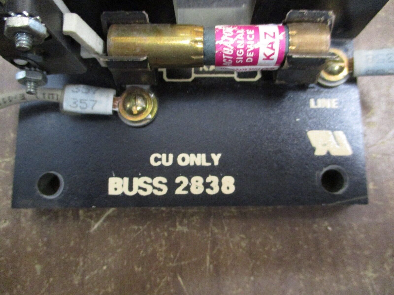 Buss Fuse Block 2838 600V 3P Used