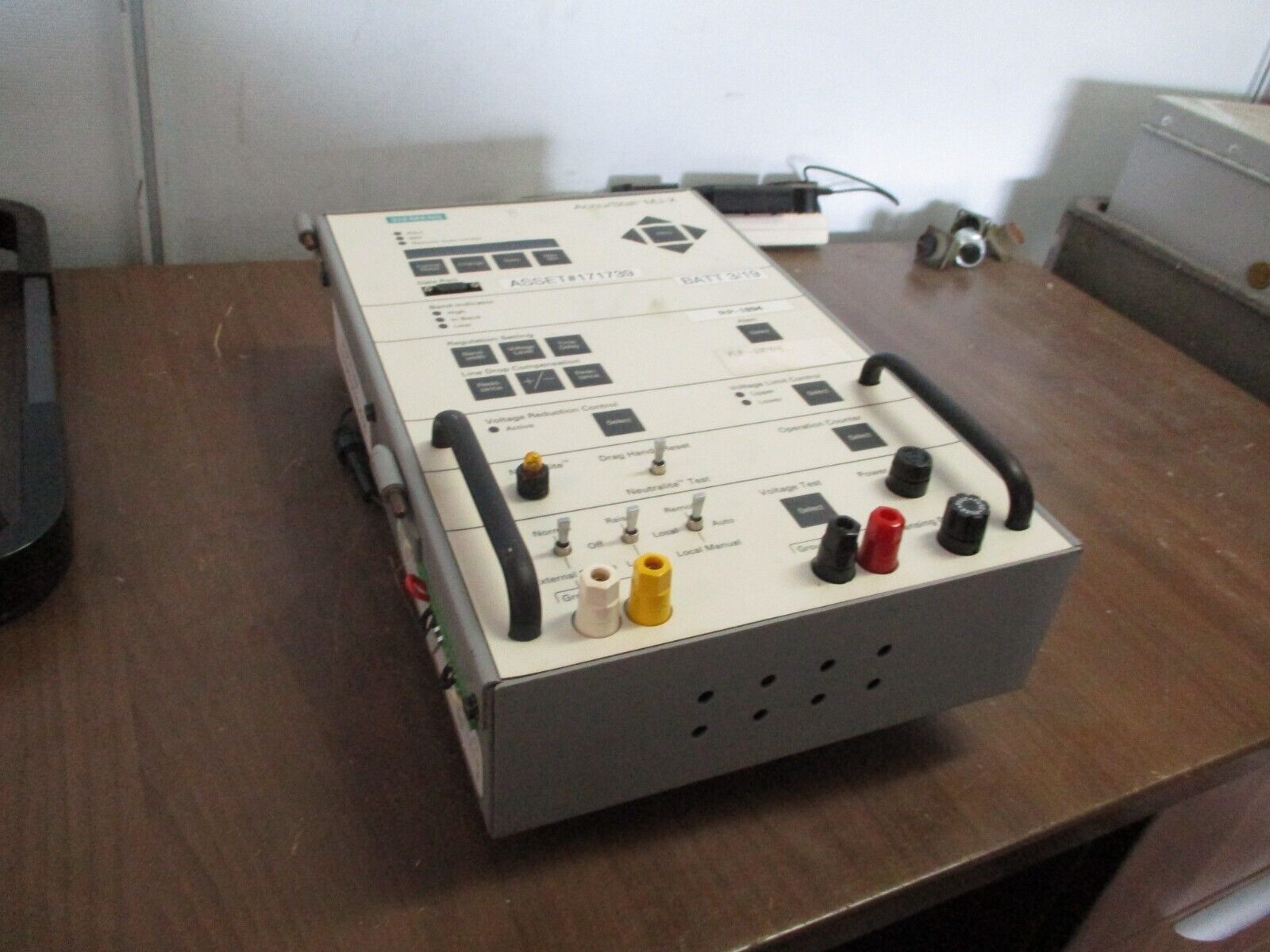 Siemens Accu/Stat MJ-X Voltage Regulator Control Panel S-62449 Used