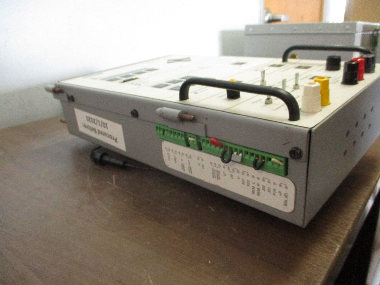 Siemens Accu/Stat MJ-X Voltage Regulator Control Panel S-62449 Used