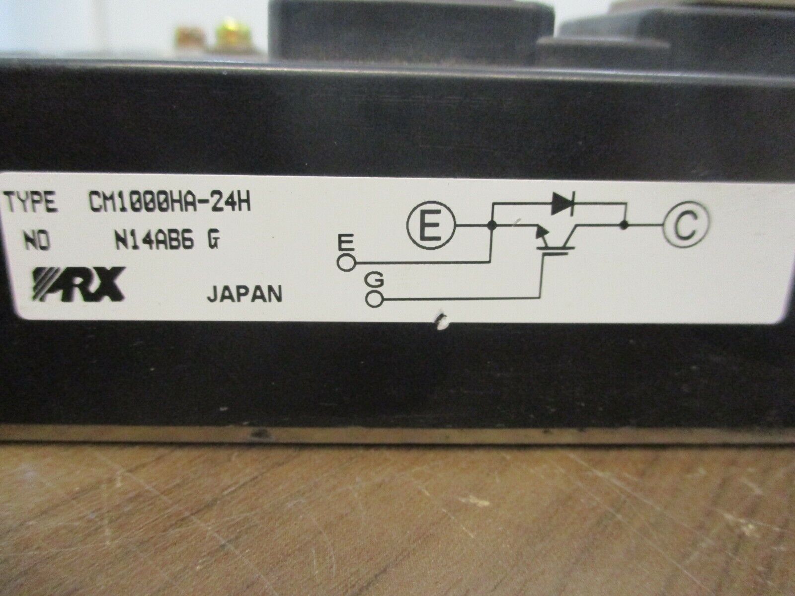 PRX Power Module CM1000HA-24H *Chipped Mounting Corner* Used