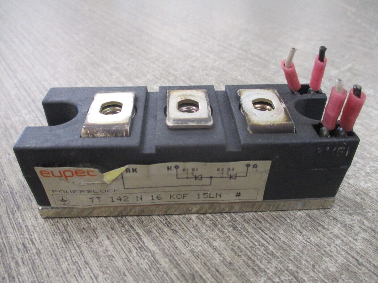 Eupec Powerblock TT 142 N 16 KOF 15LN Used