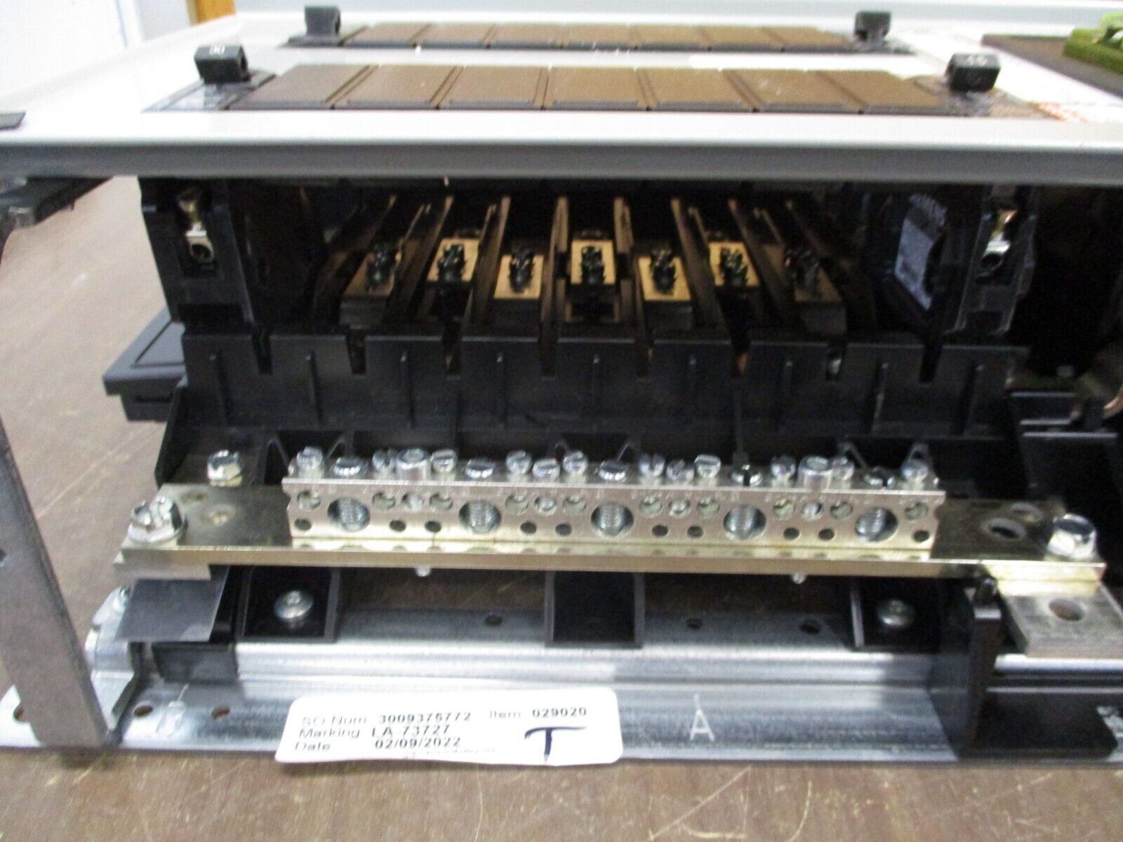 Siemens P1 Main Breaker Panelboard Interior P1A18BL125ATSN 125A Main 120/240V 3W