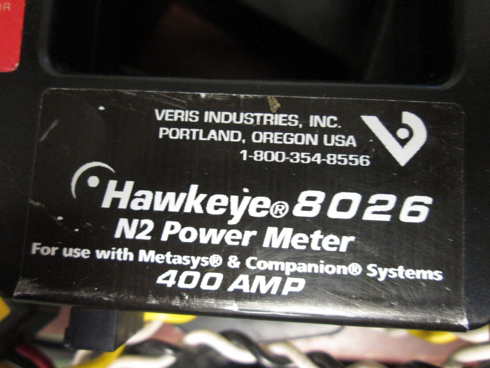 Hawkeye N2 Power Meter 8026 400A Used