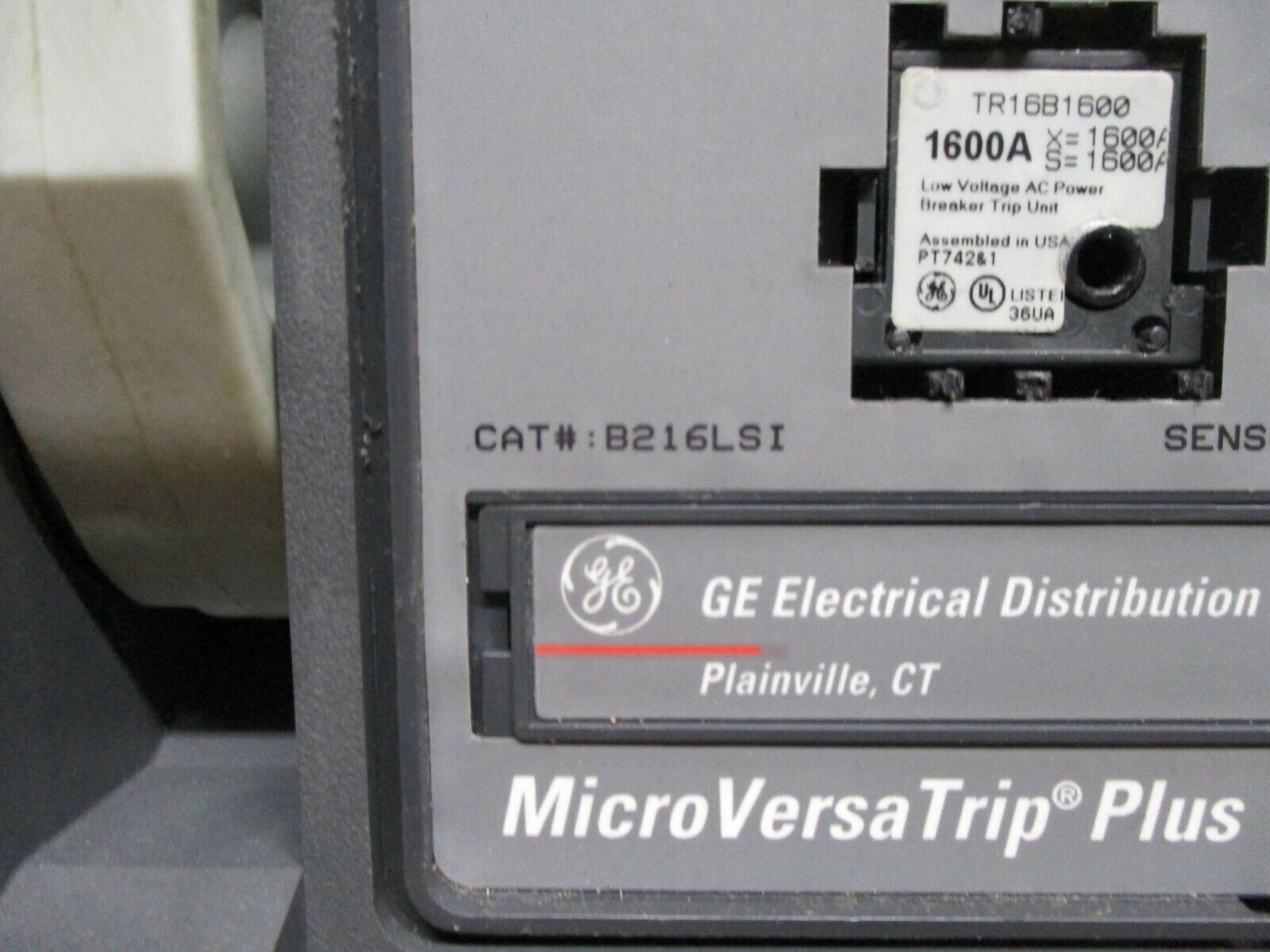 GE Hi-Break Circuit Breaker SHD16B216 1600A 240/480/600V 3P New Surplus