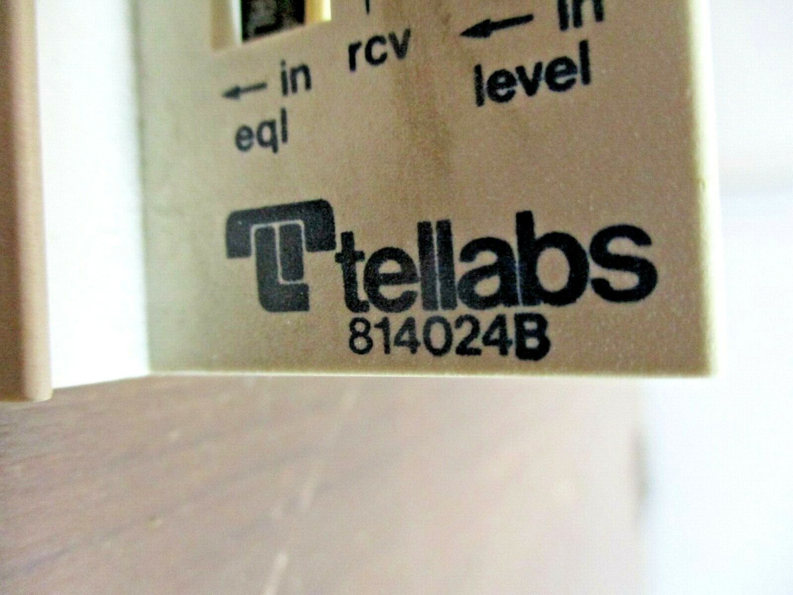 Tellabs 4024B NTE 2W-4W Repeater Module 814024B *Bent Cover* Used