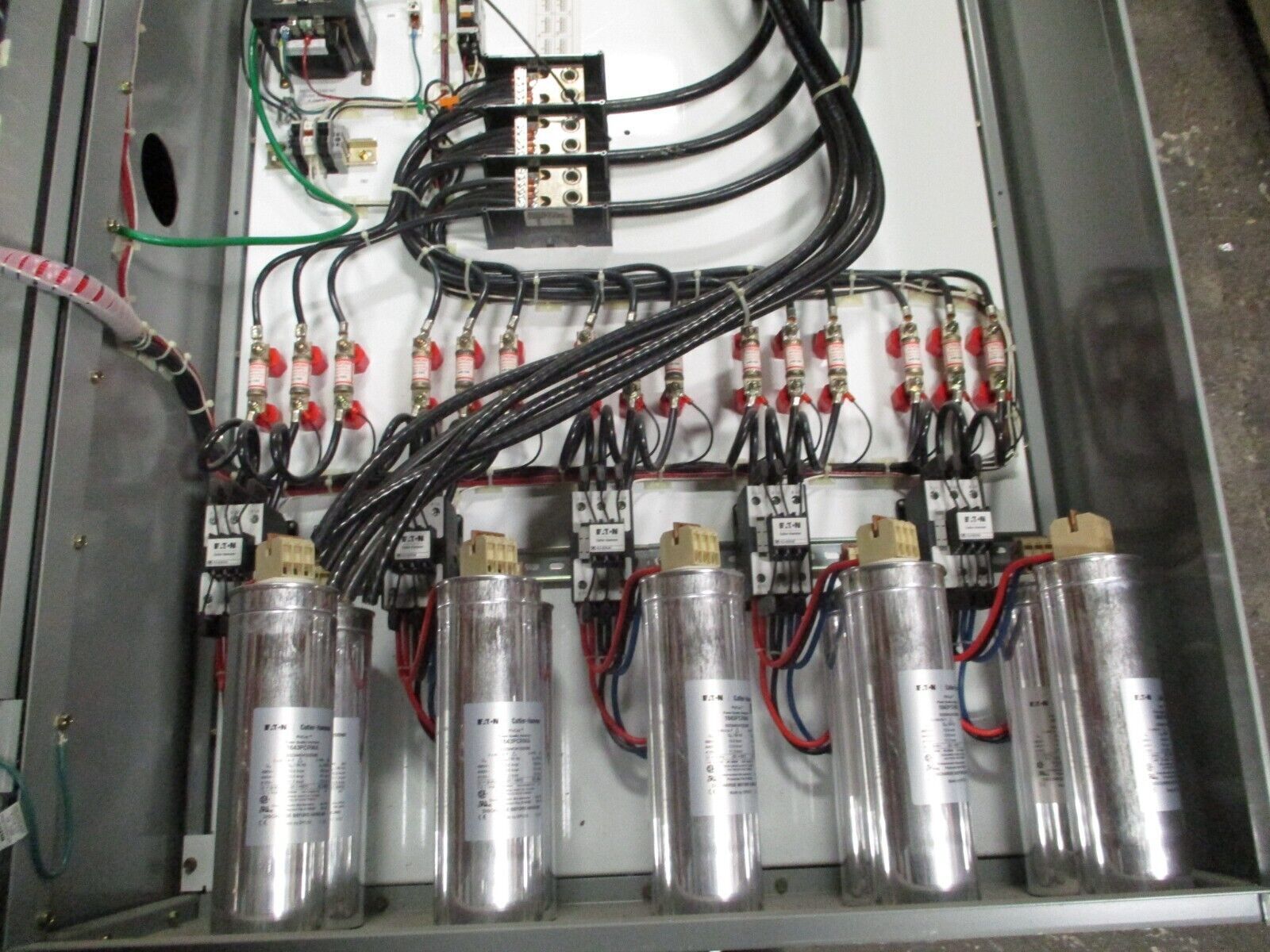 Eaton Autovar Capacitor Power Capacity Bank 175MCSR431ACM 175kVAR 480V 3Ph 60Hz