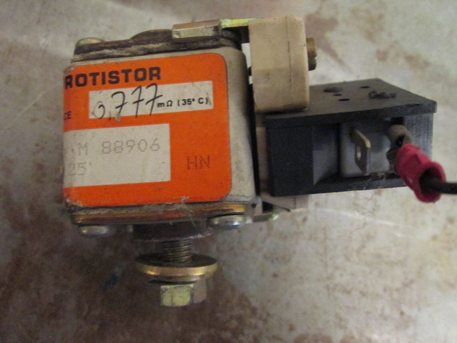 Ferraz Fuse 6BDOK C3URG 30 TTC 125 125A 600V *Aux. Contact* Used