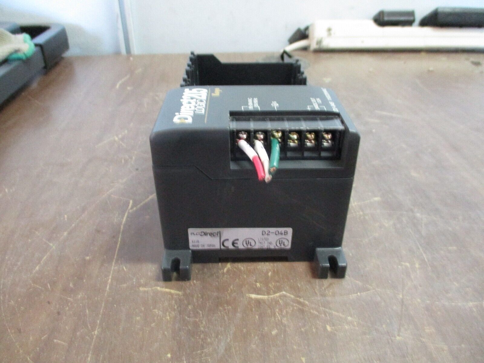 PLC Direct DirectLogic 205 Rack D2-04B 4-Slot Used