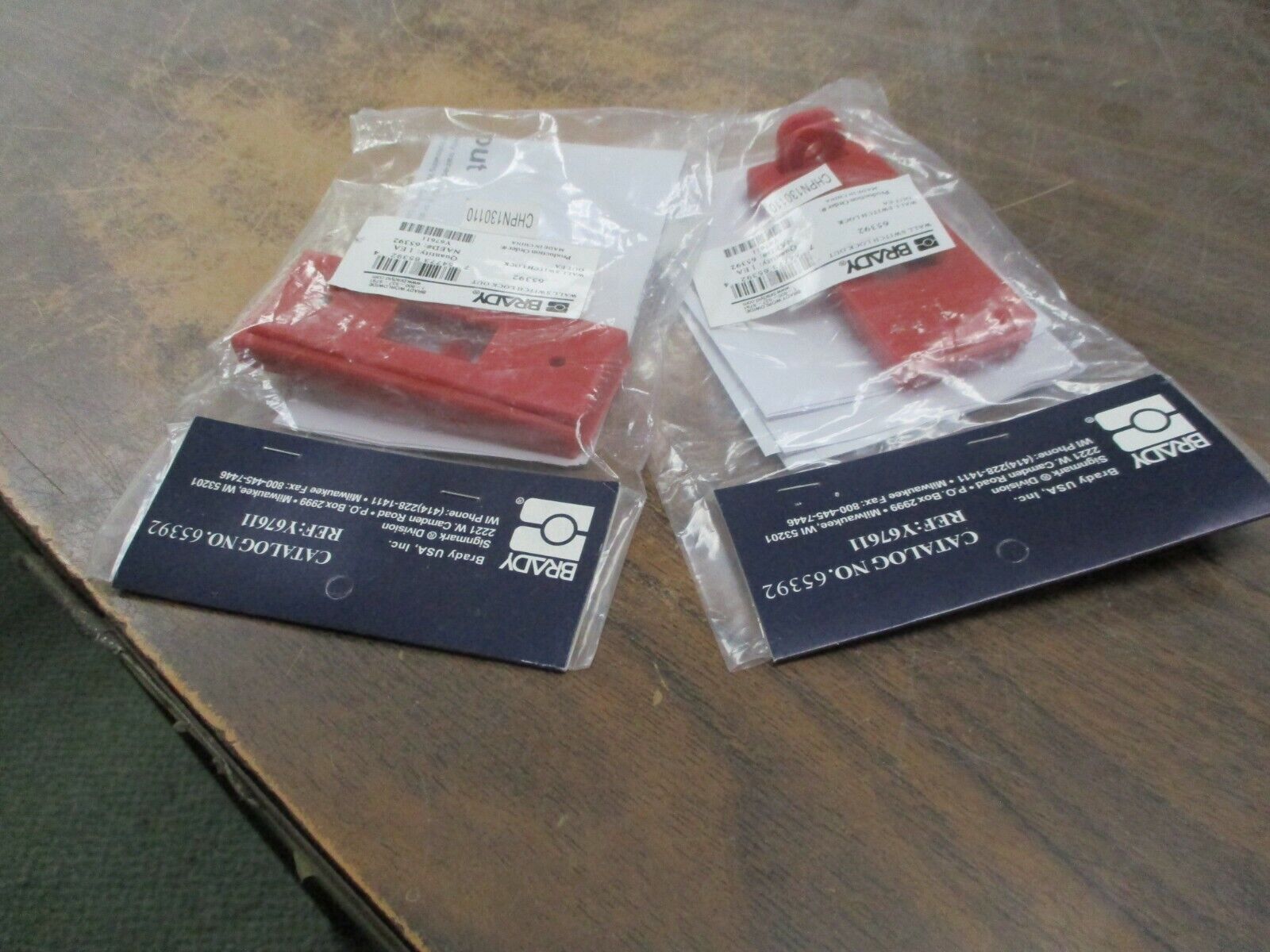 Brady Wall Switch Lock Out 65392 *Lot of 2* New Surplus