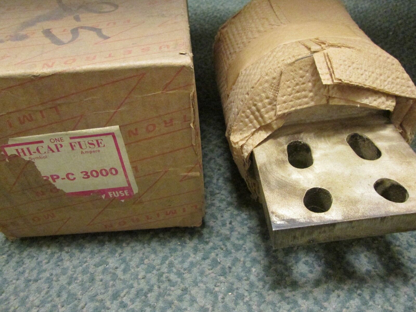 Bussmann Hi-Cap Fuse KRP-C 3000 600V 3000A New Surplus