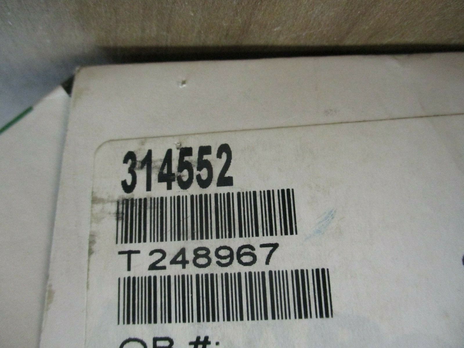 Asco Red Hat Solenoid Valve Repair Kit 314552 New Surplus