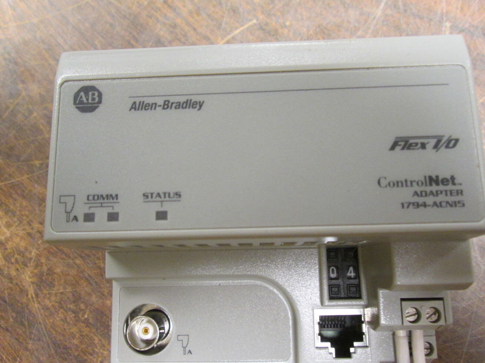 Allen-Bradley Flex I/O Control Adapter 1794-ACN15 Ser. C Rev. A01 F/W Rev. 5.1