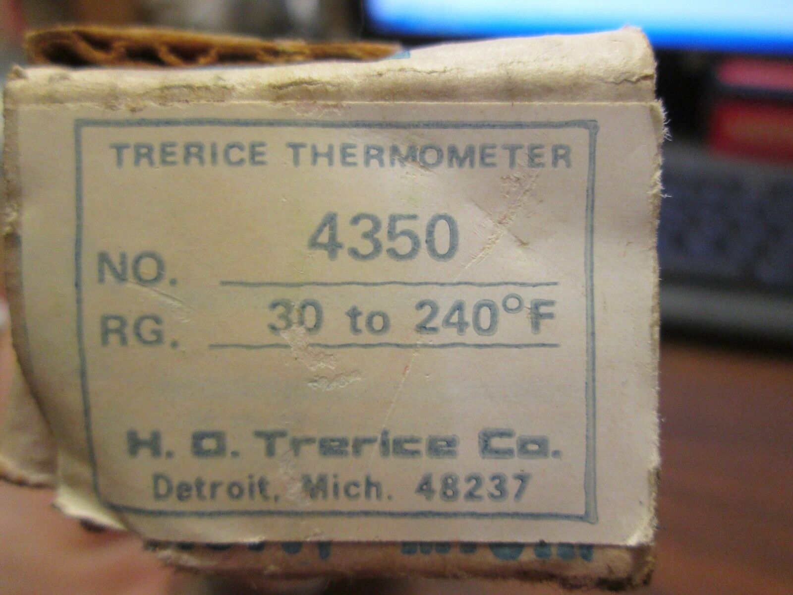 Trerice Termometer 4350