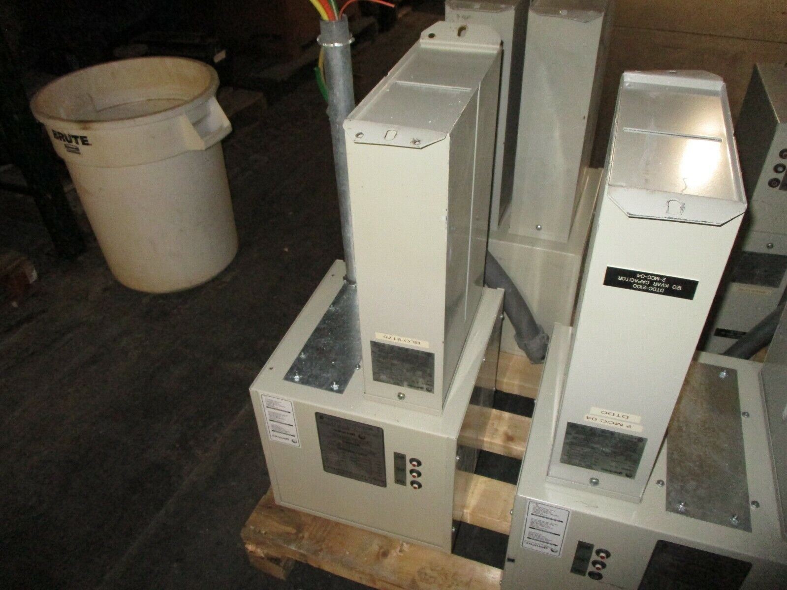 Gentec Capacitor Bank FCB-1U-BFI Type STD-ID0 70kVAR 480V 3Ph 60Hz Used