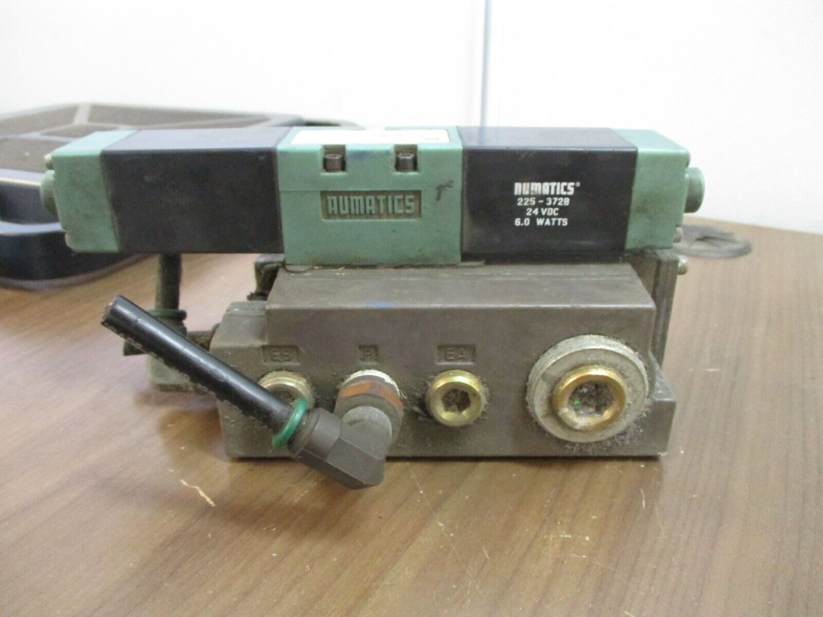 Numatics Solenoid Valve 152SS600M w/ FlexiBlok 24VDC 0.25A 150PSIG Used