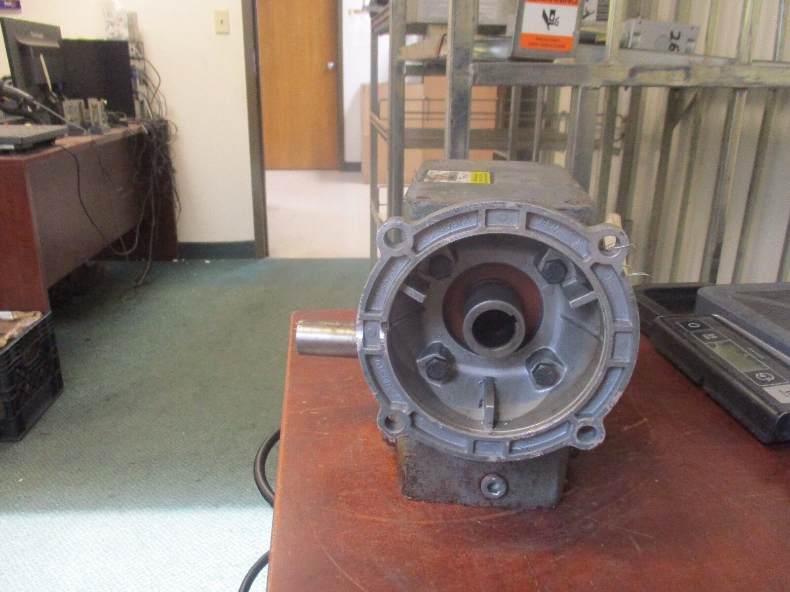 Boston Gear Reducer F726-25-B7-J Ratio: 25:1 1.94 HP In Used