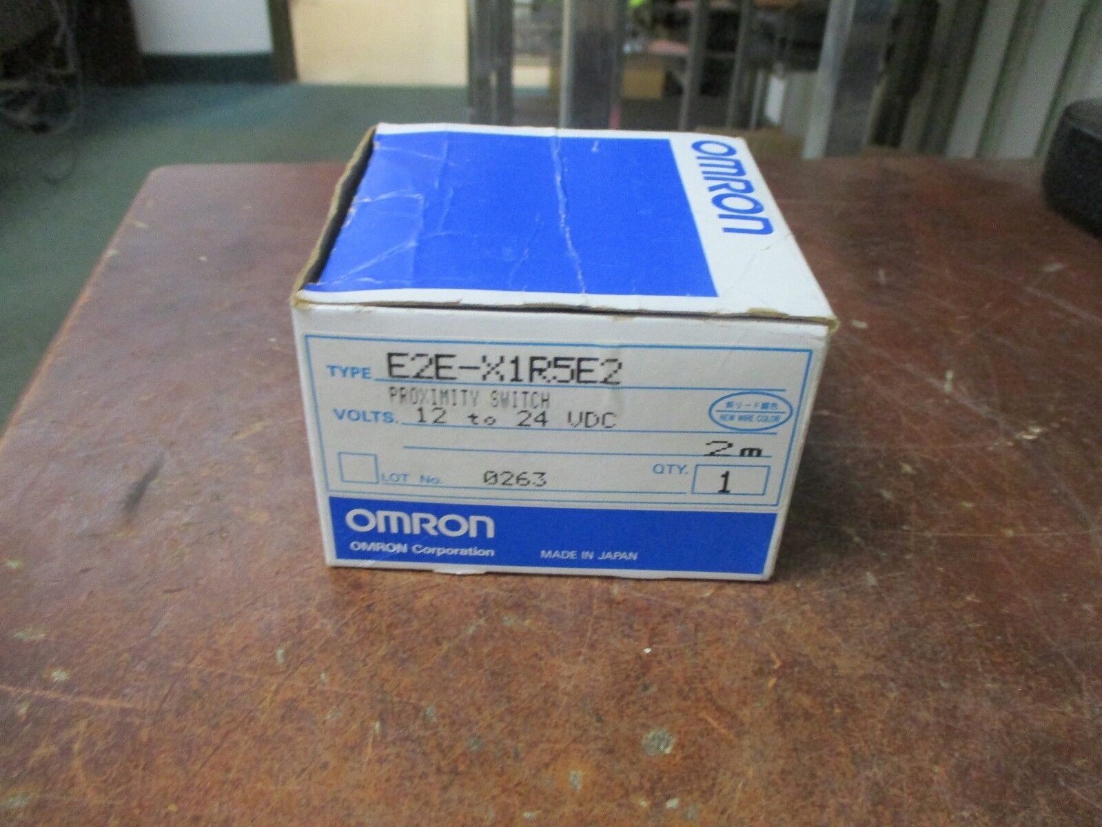 Omron Proximity Switch E2E-X1R5E2 12-24VDC New Surplus
