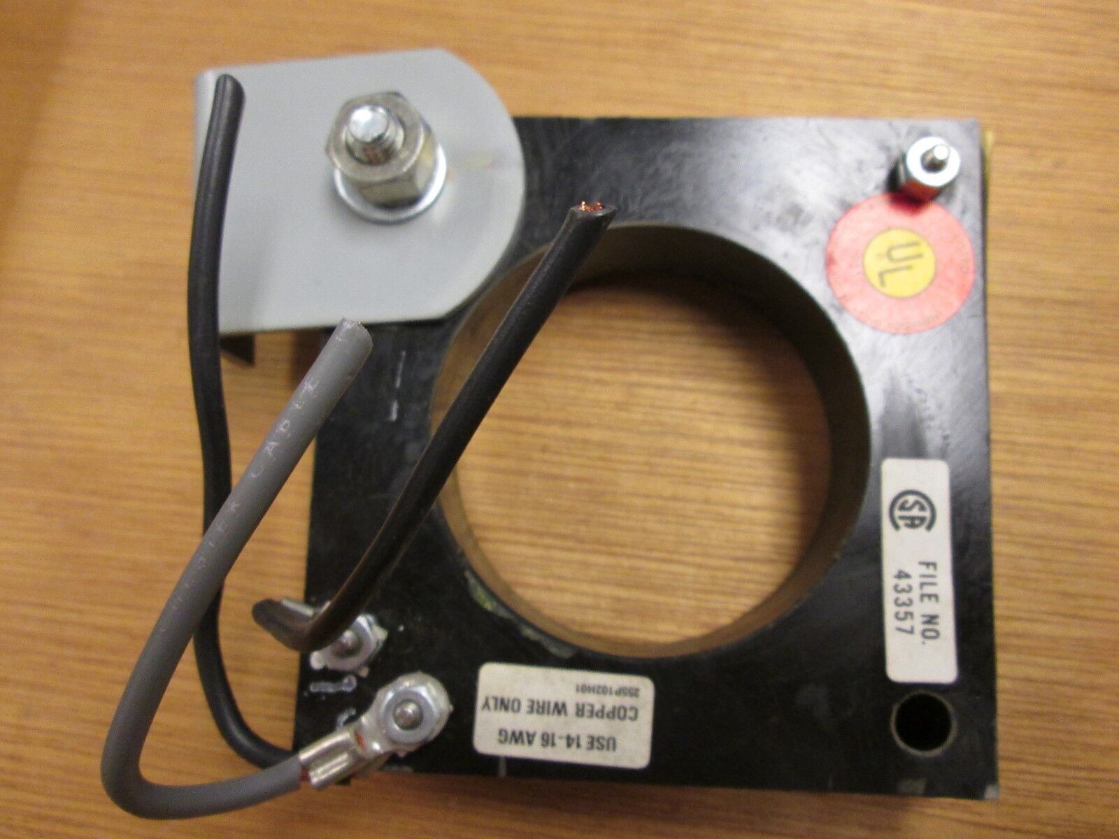Westinghouse Ground Fault Monitor 179C768G01 for uses with GFP Sensor 5-60A Used