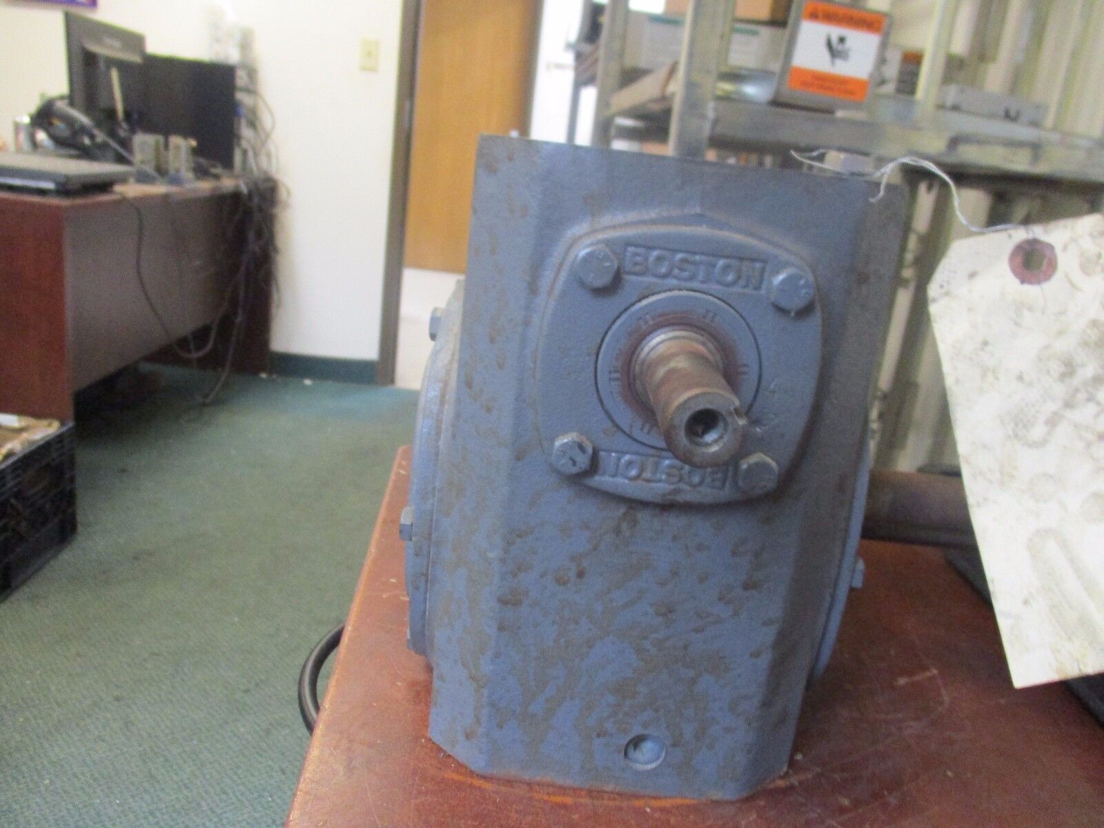 Boston Gear Reducer 732-20-J Ratio 20:1 3.79 HP In New Surplus