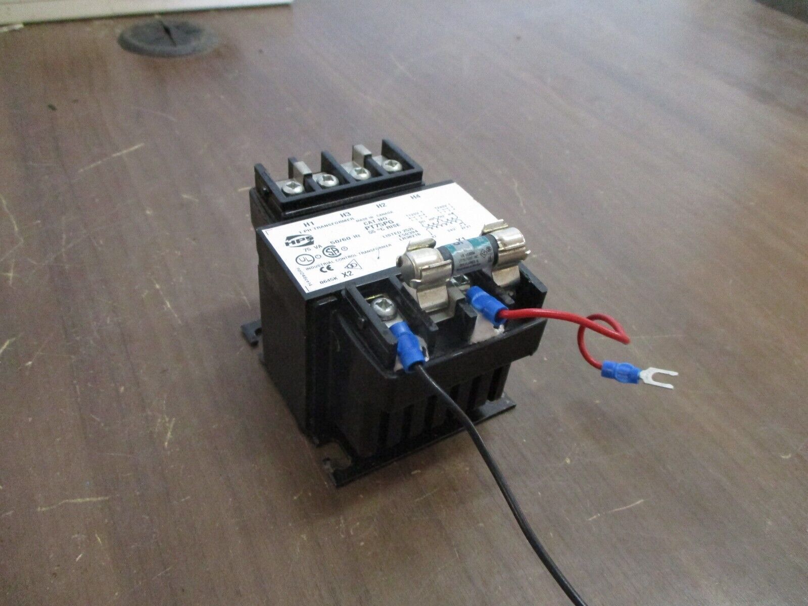 Hammond Control Transformer PT75PG 75VA Pri: 120/240V Sec: 24V 50/60Hz 1Ph Used