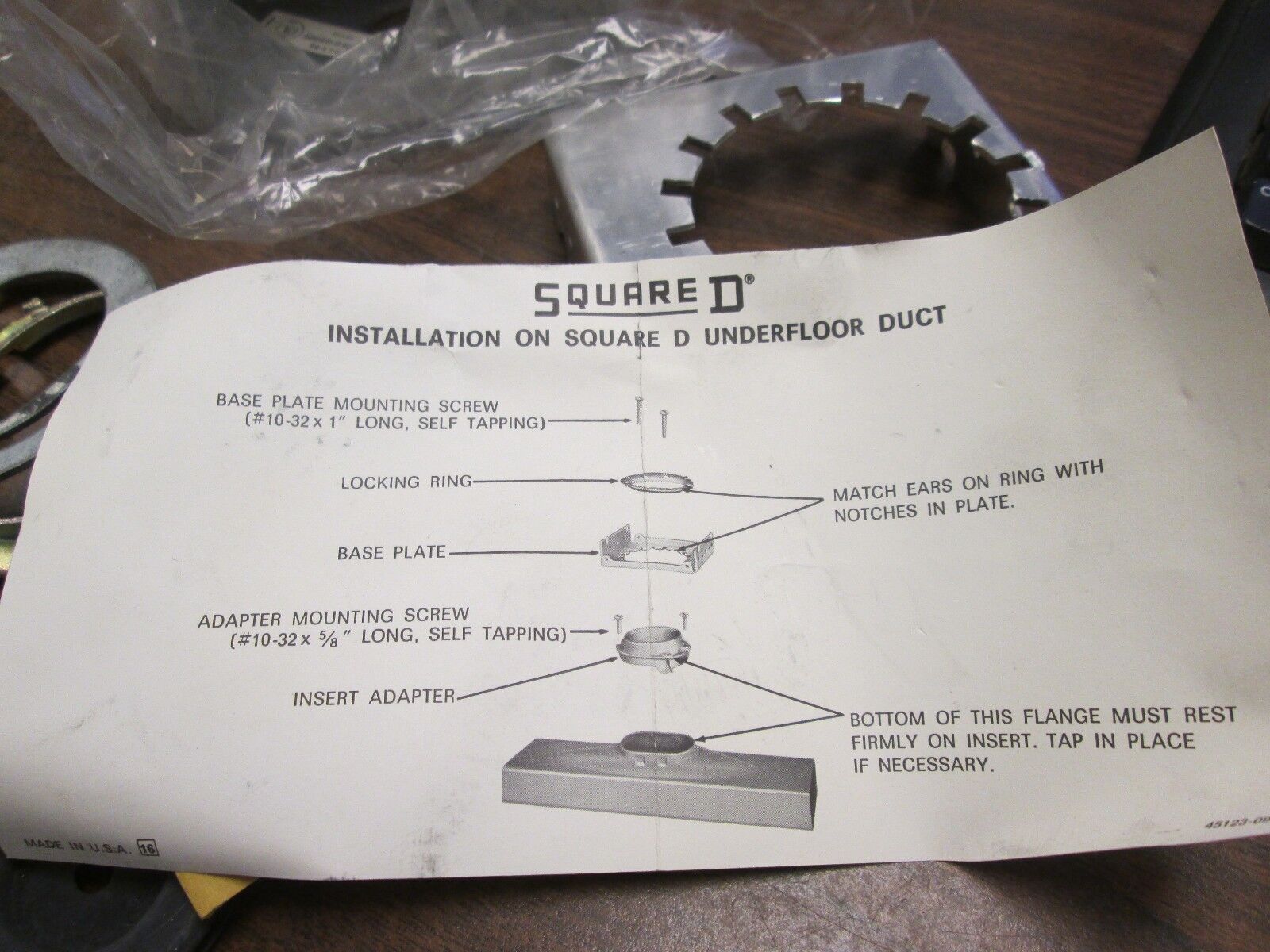 Square D Service Fitting G2-LA (1) 3/4" Bushed Opening New Surplus