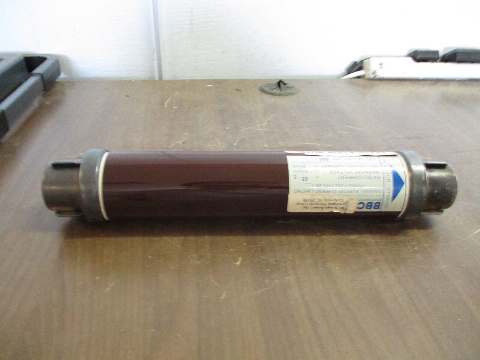 BBC Type BB1 Fuse 321-752-005 65E 5.5kV Used
