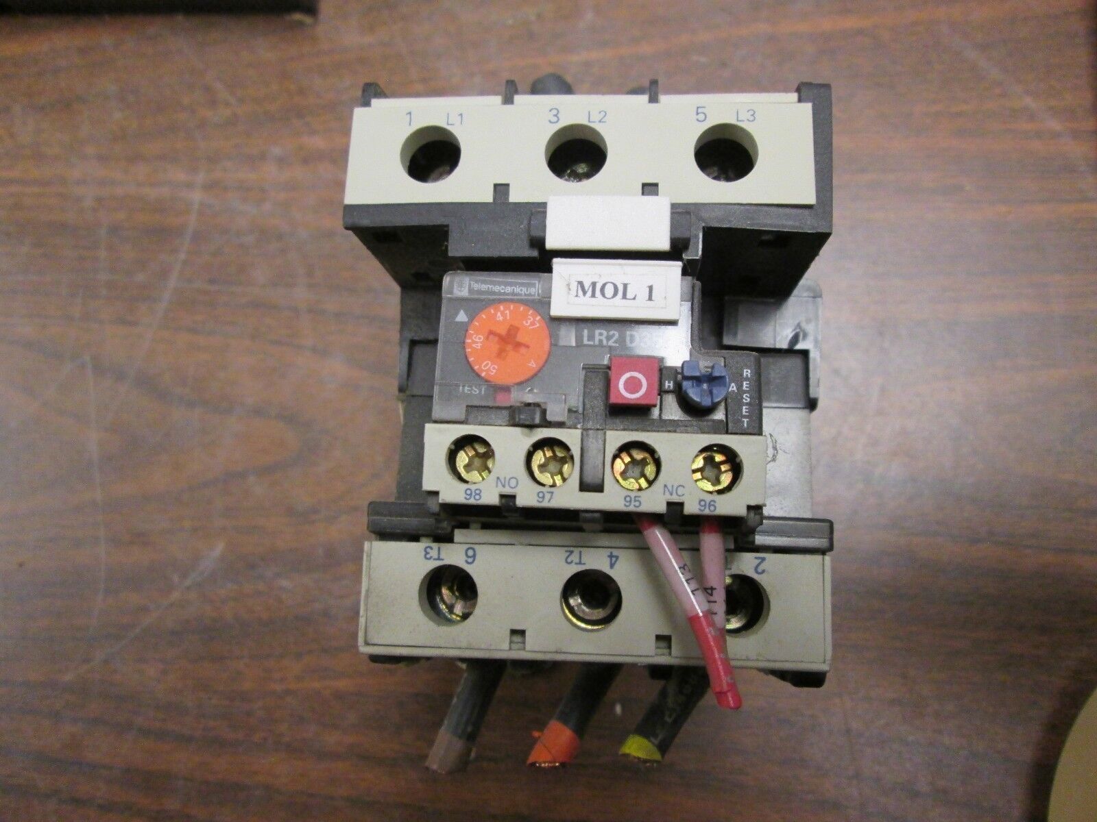 Telemecanique 50A Solid State Overload LR2D35 37-50A 3P 600V Used