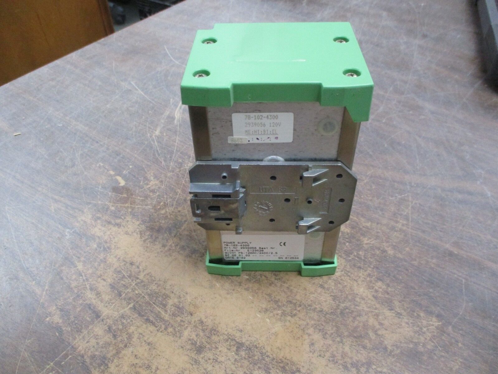 Phoenix Contact Quint 2,5 Power Supply QUINT PS-120AC/24DC/2,5 Used