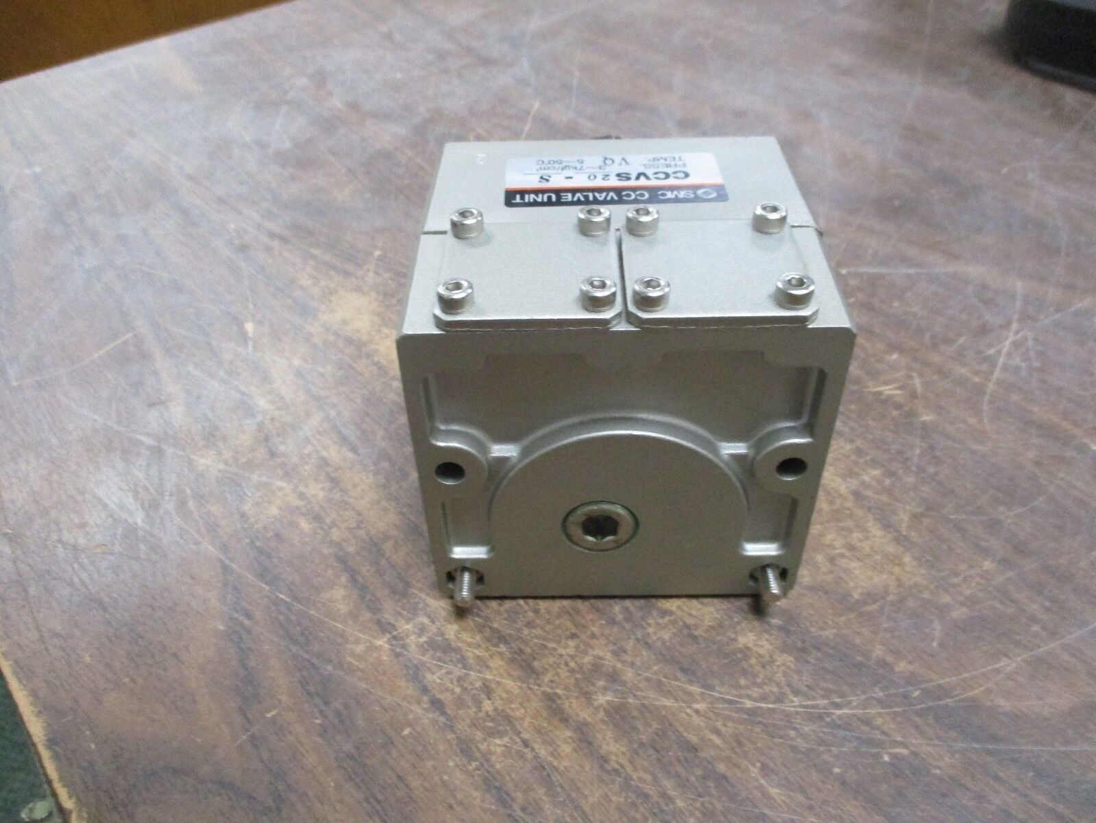 SMC CC Valve Unit CCVS 20-S 3-7 kgf/cm² 5-50°C Used