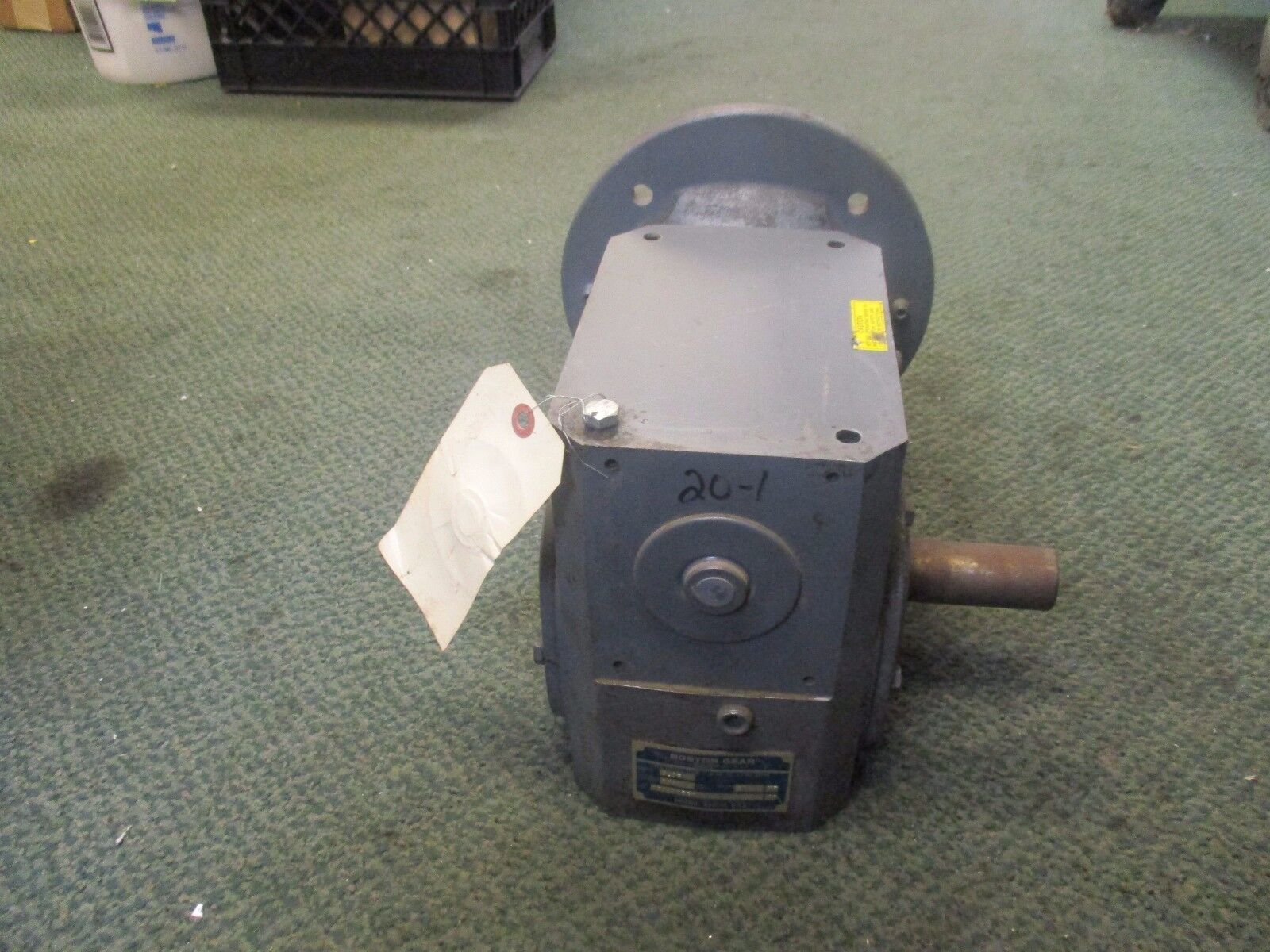 Boston Gear Reducer F732-20-B9 Ratio 20:1 3.79 HP In 2340 In-LB Torque Out New