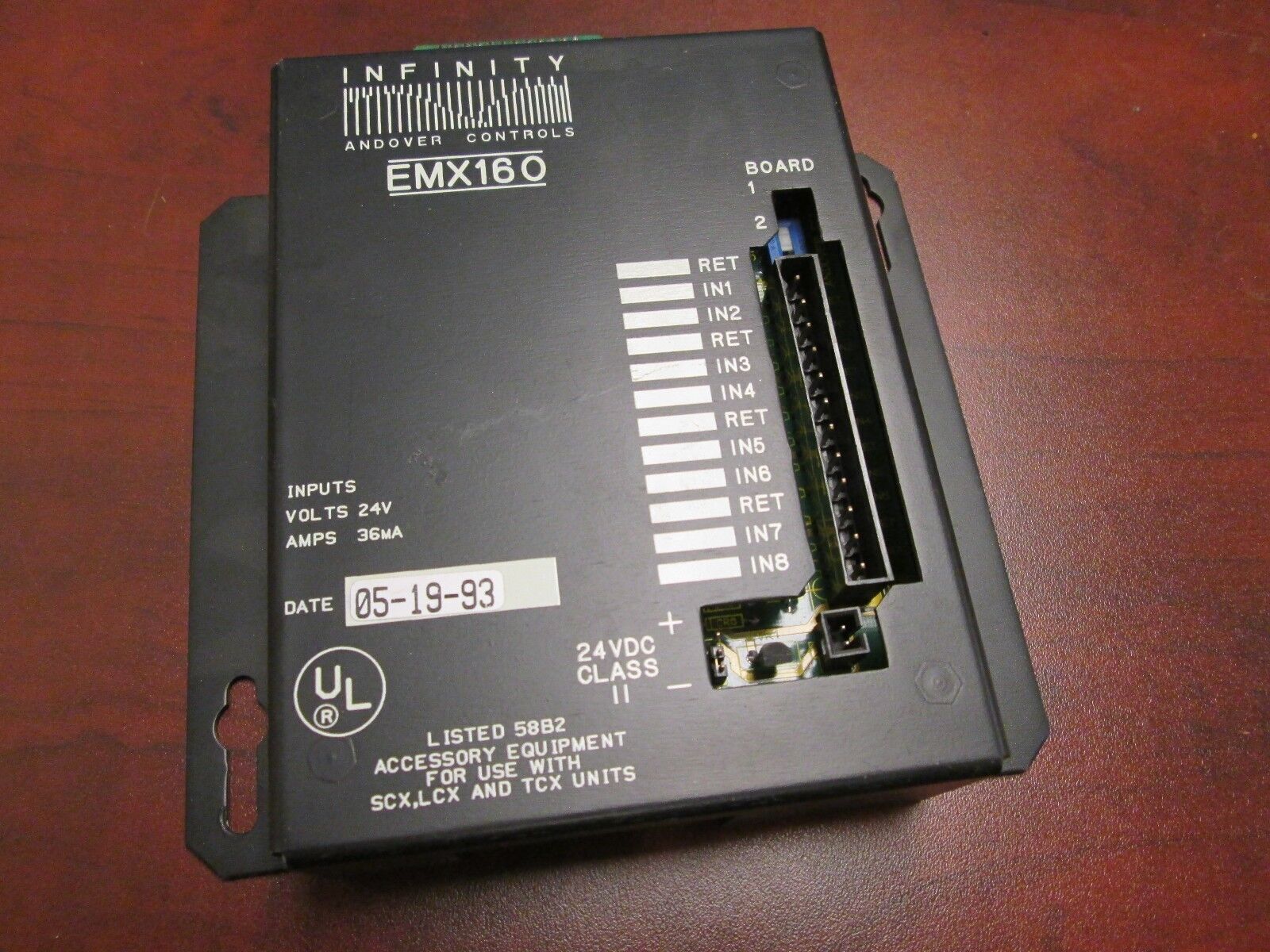 Andover Controls Expansion Mod. EMX160 Inputs 24V 36mA