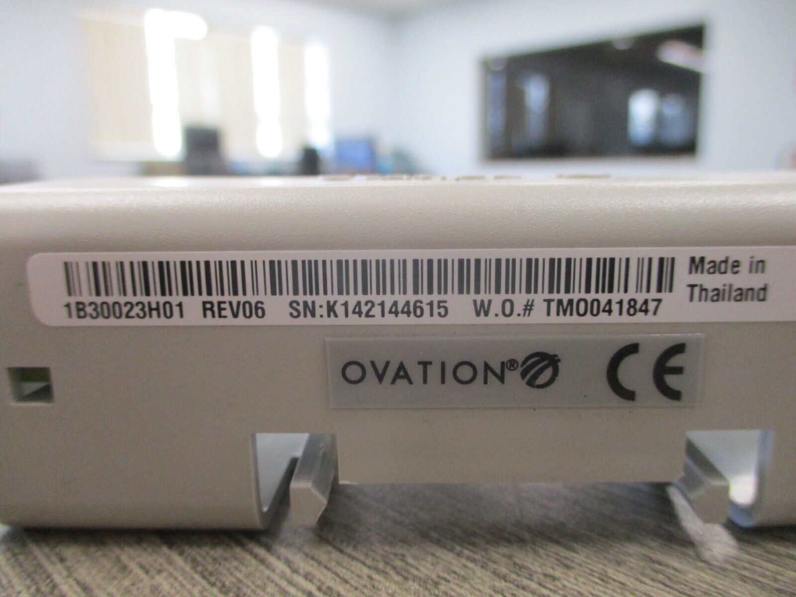 Emerson Ovation Terminator Module 1B30023H01 Rev. 6 Used